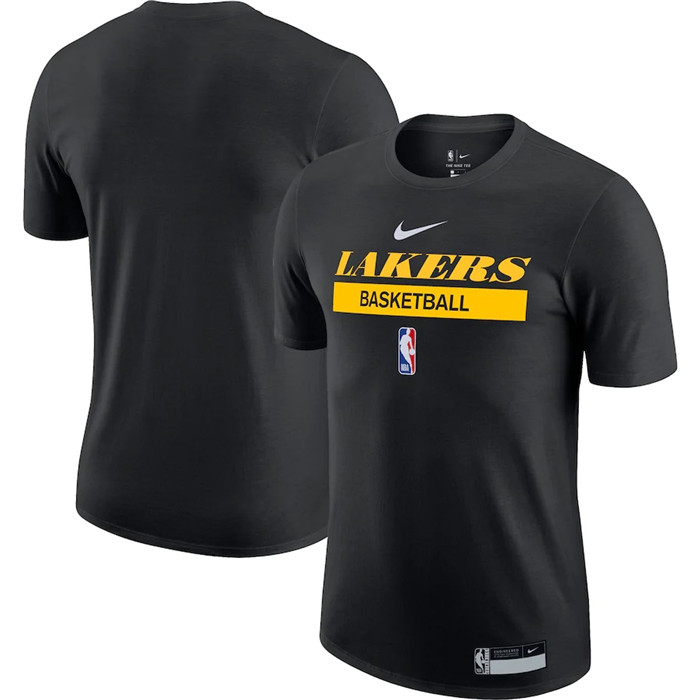 Men's Black Los Angeles Lakers 2022/23 Legend On-Court Practice Performance T-Shirt